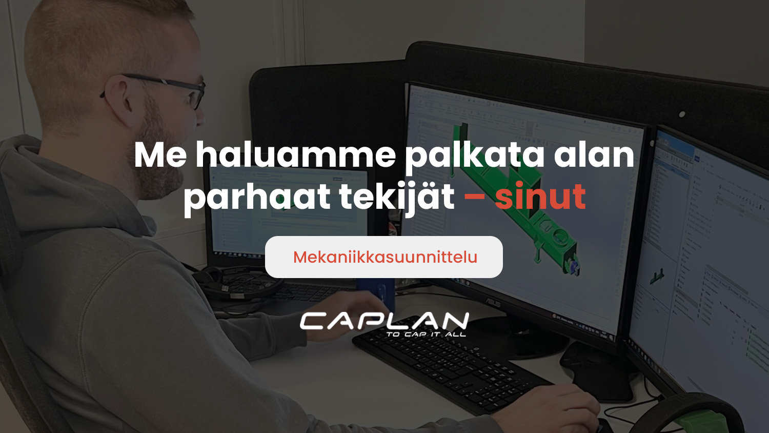 Mekaniikkasuunnittelija rekrytointi