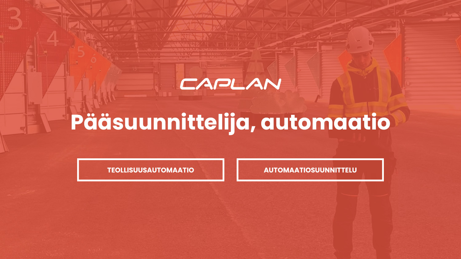 Automaatiosuunnittelija rekrytointi. Etsimme pääsuunnittelijaa teollisuusautomaatioon Seinäjoelle.